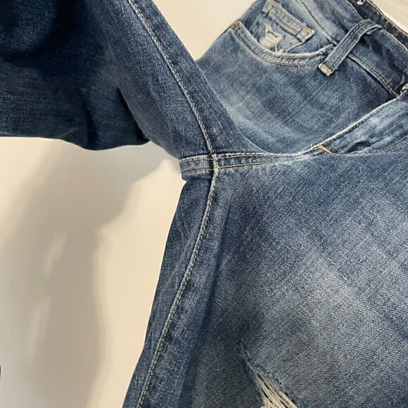 JOE'S JEANS JOES JEANS Keagan Skinny Ankle Distressed Jeans Dark Wash Ripped 25 - Picture 7 of 15